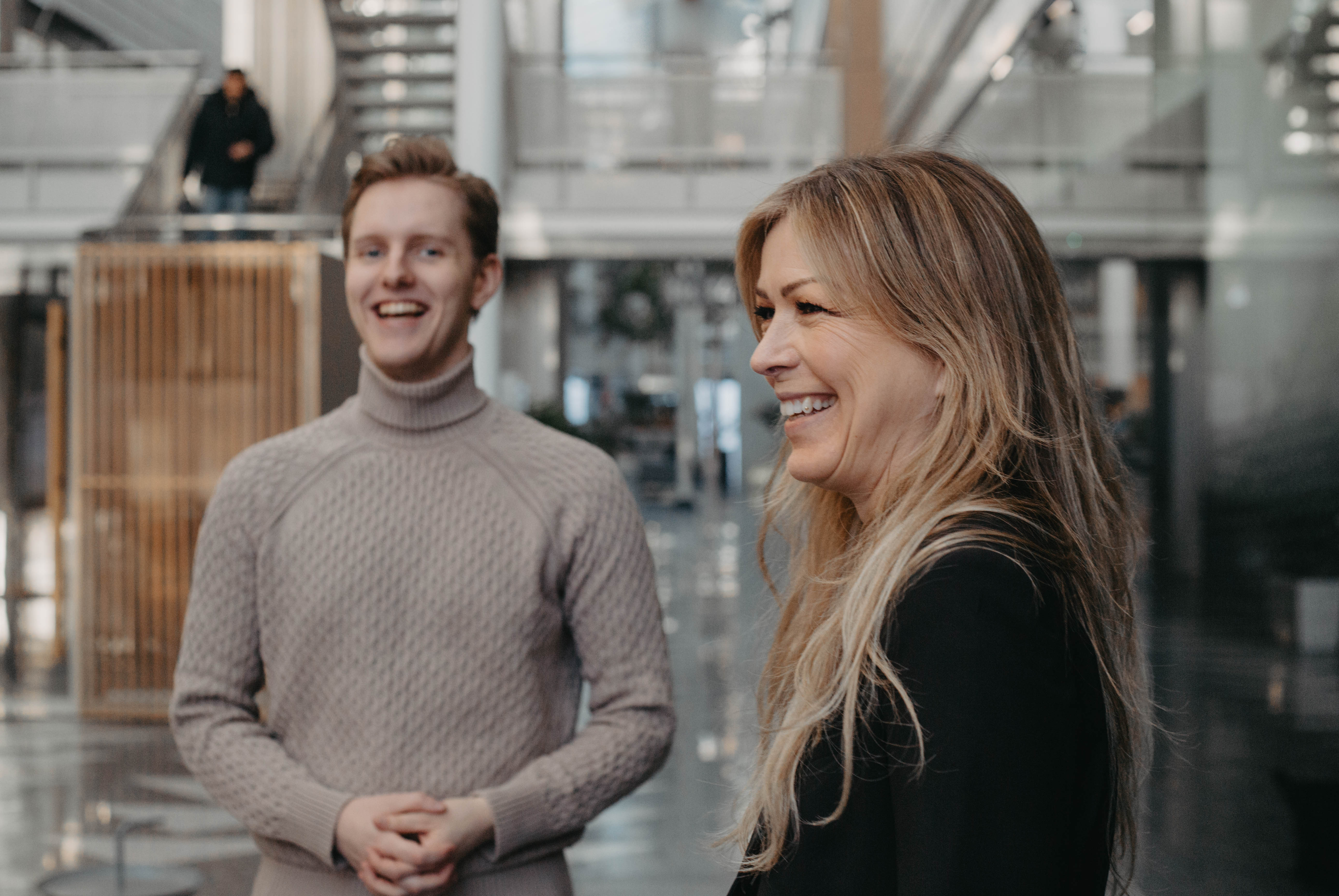 Lisbeth og mannlig kollega