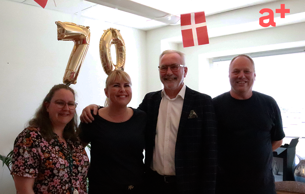 Accountor ønsker tillykke til Erik 70 år