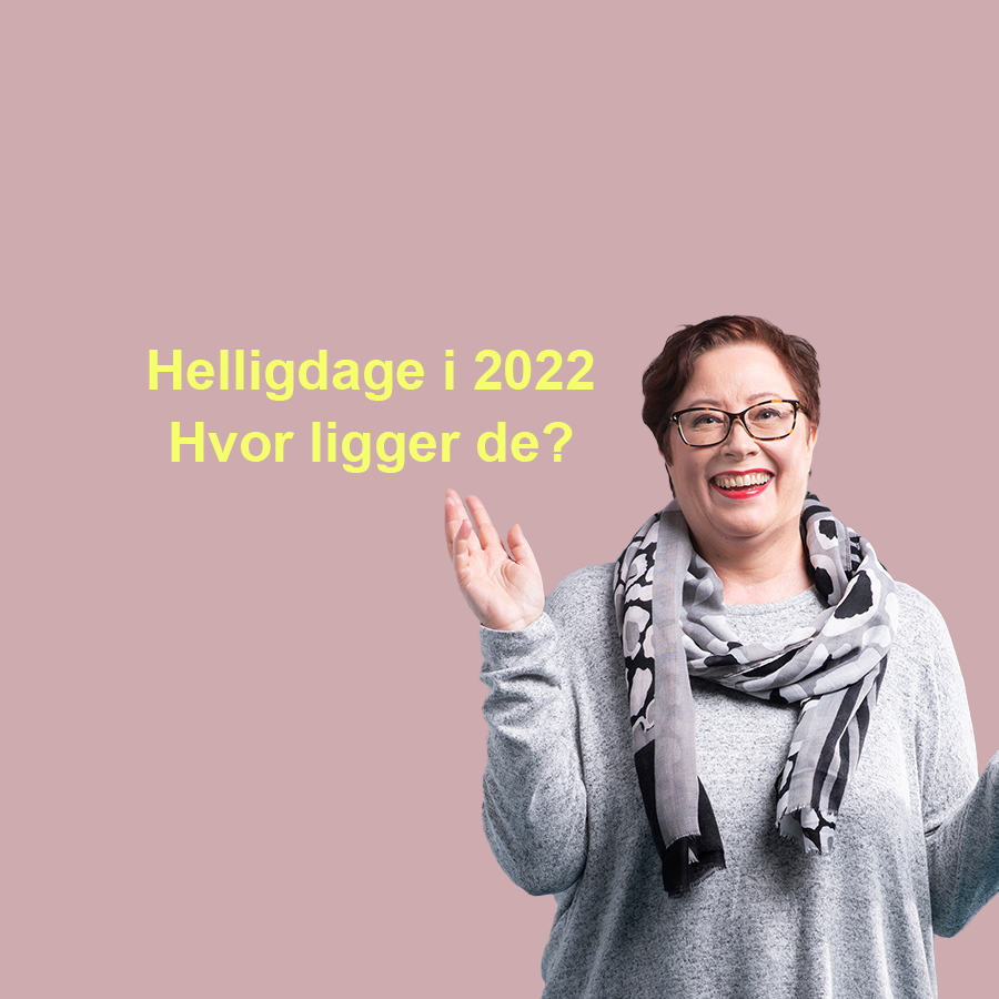 helligdage 2022