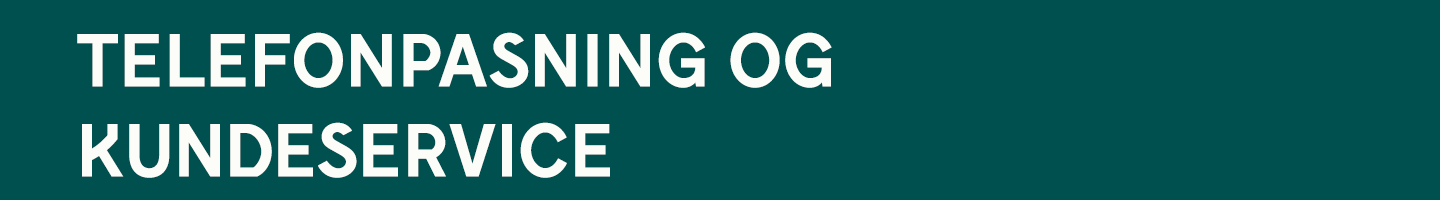 Telefonpasning og kundeservice - Accountor Denmark