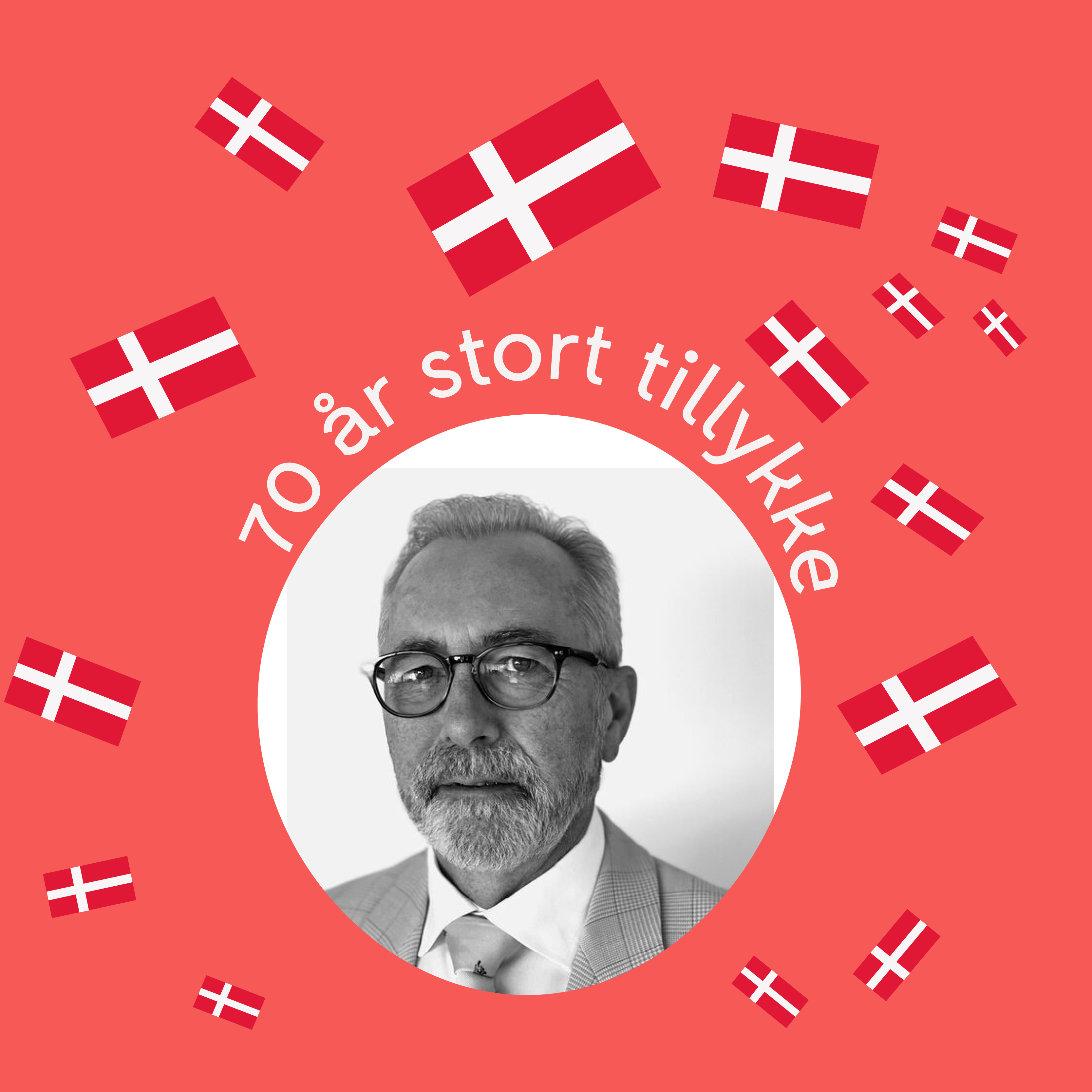 Tillykke til Erik Kabbeltved Præstegaard - 70 år