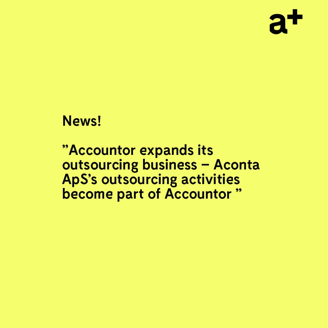 Accountor expands its outsourcing business - Accountor Denmark