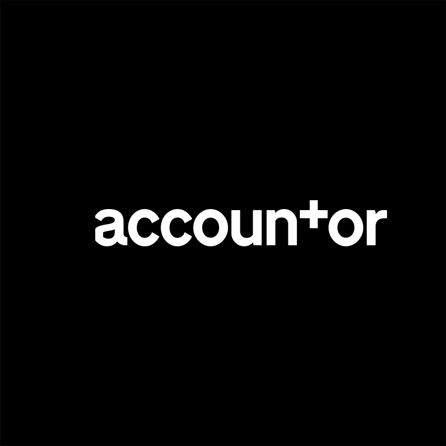 accountor logo taustalla