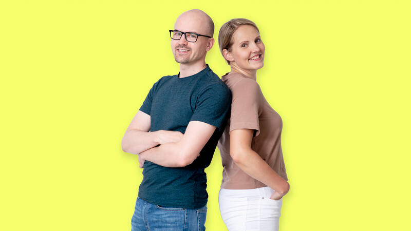 coworkers-yellow-background