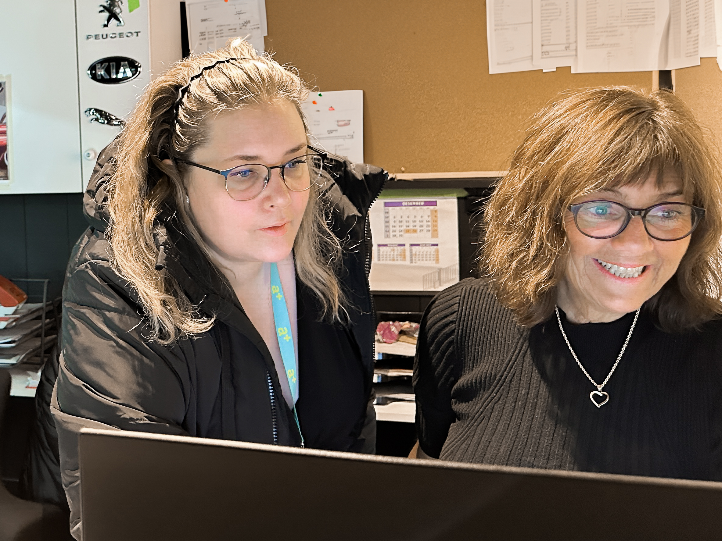 Regnskapsrådgiver Beate veileder Helen