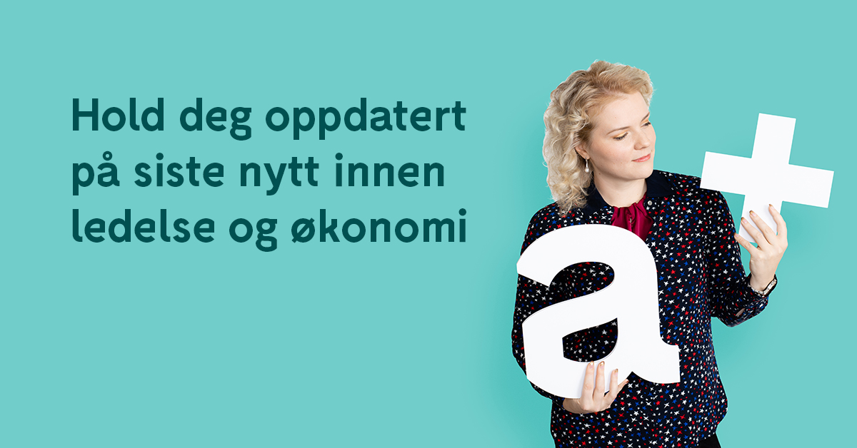 Hold deg oppdatert på nyheter om ledelse og økonomi