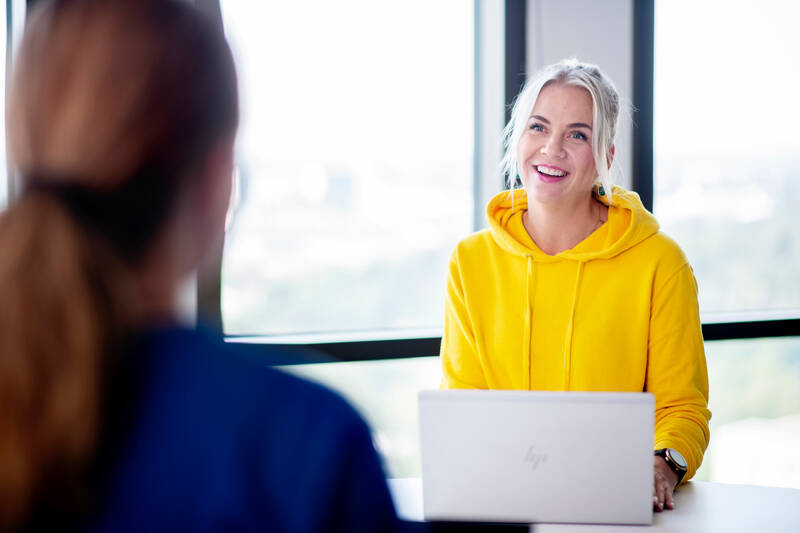 office interview meeting consultance