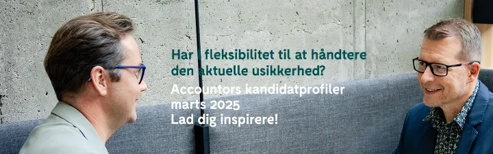 Accountors kandidatprofiler marts 2025 - Lad dig inspirere!